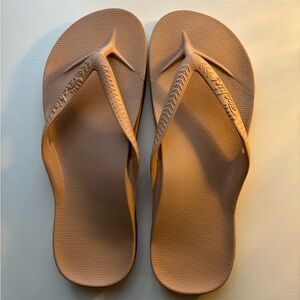 Archies Tan Flip Flops